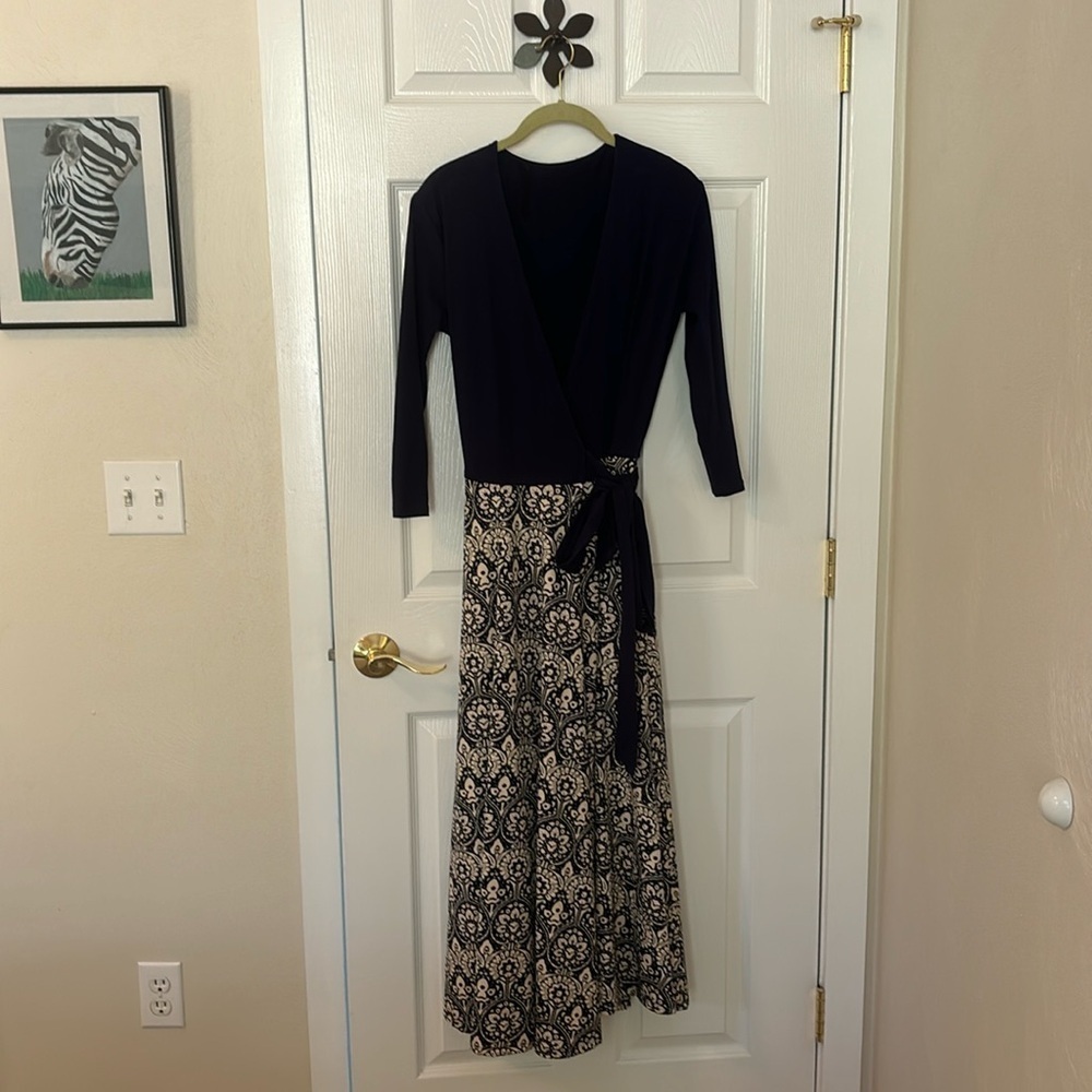 EShakti Maxi Wrap Dress size Small